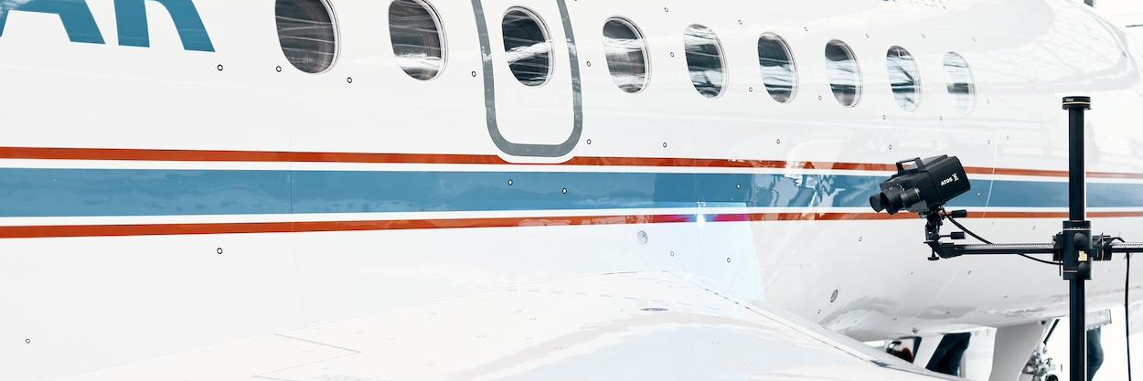 Inspeção de sistemas de aeronaves 