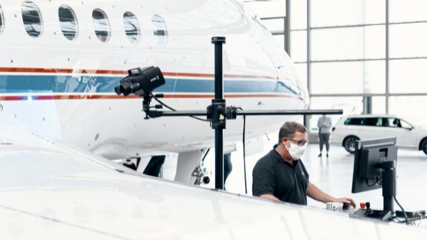 Inspeção do sistema de aeronaves