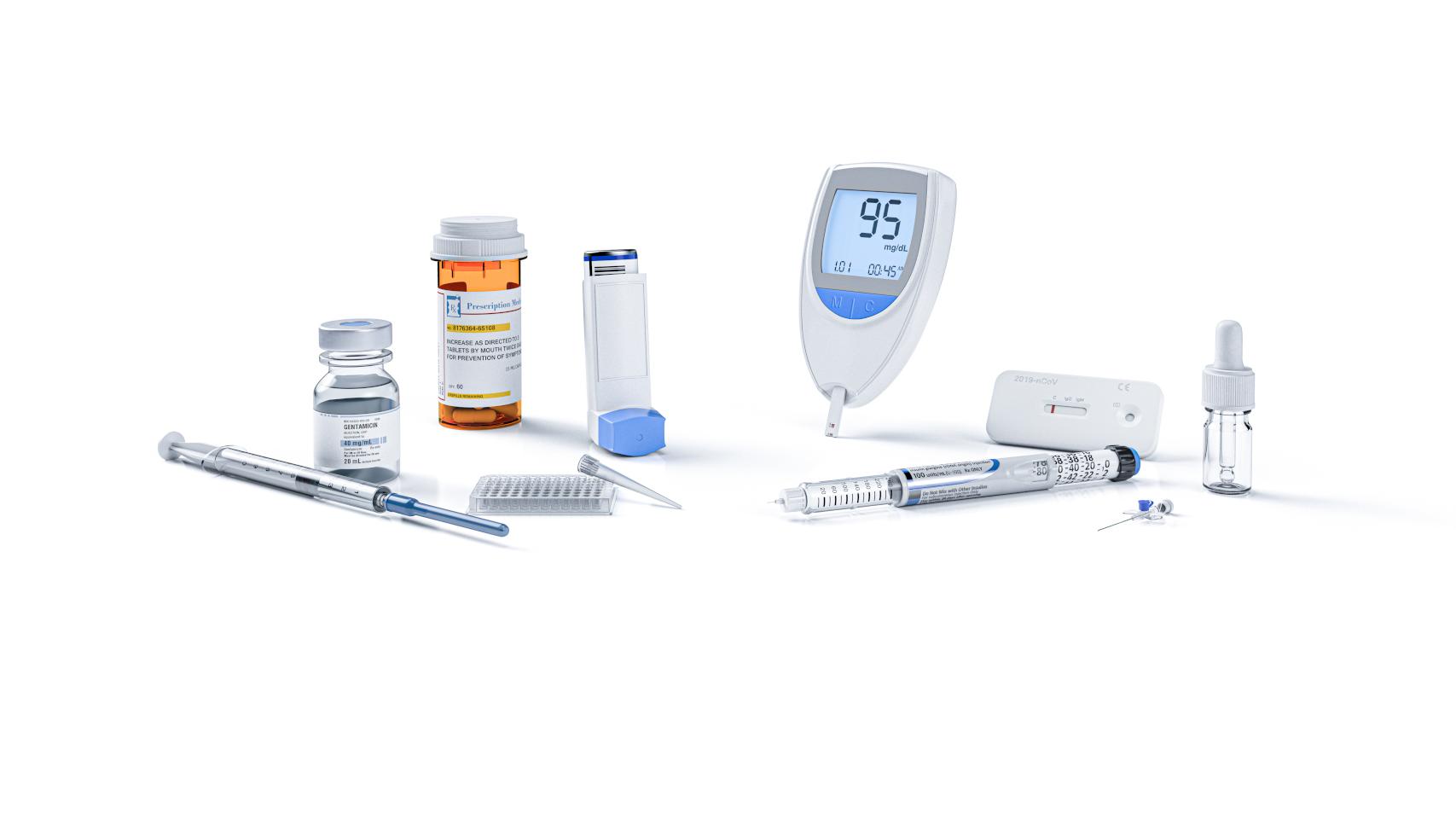 Colagem de sistemas de distribuição de medicamentos da ZEISS