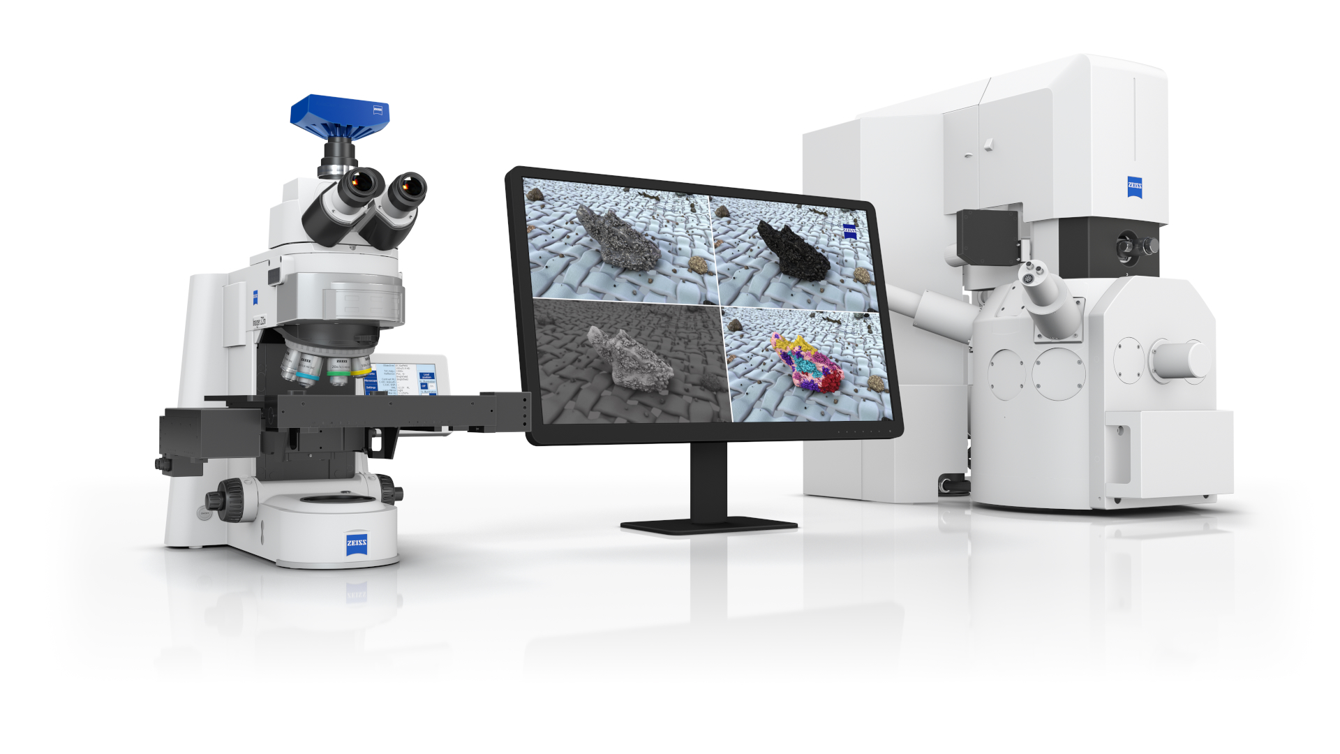 ZEISS image visão geral da limpeza técnica processo de metal