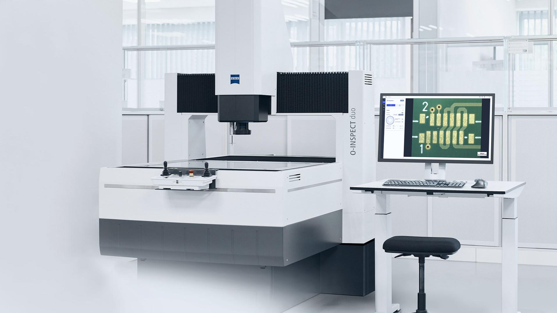Descubra os recursos do ZEISS O-INSPECT duo