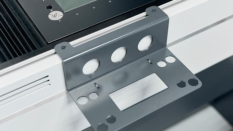 Suporte do painel de controle