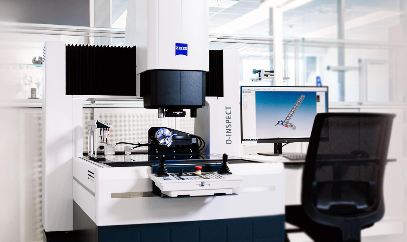 Recursos do ZEISS O-Inspect