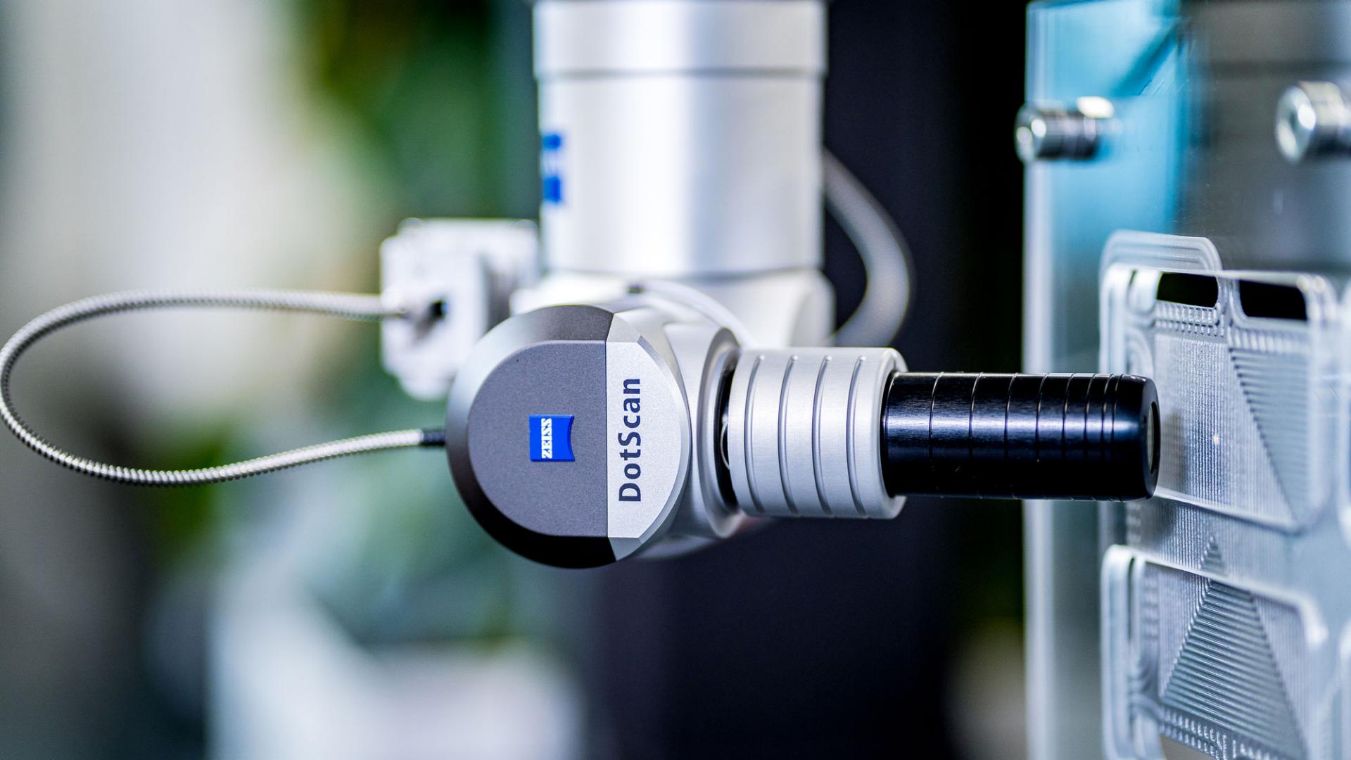 ZEISS DotScan: Sensor óptico para captura de superfícies de forma livre