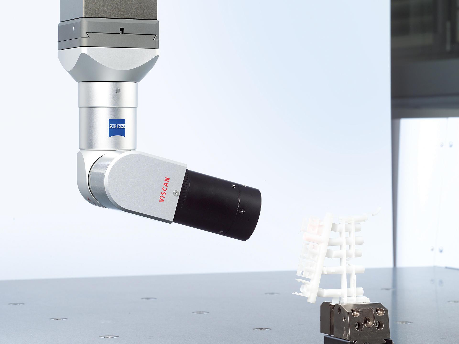 O sensor com câmera é particularmente adequado para superfícies sensíveis ao toque