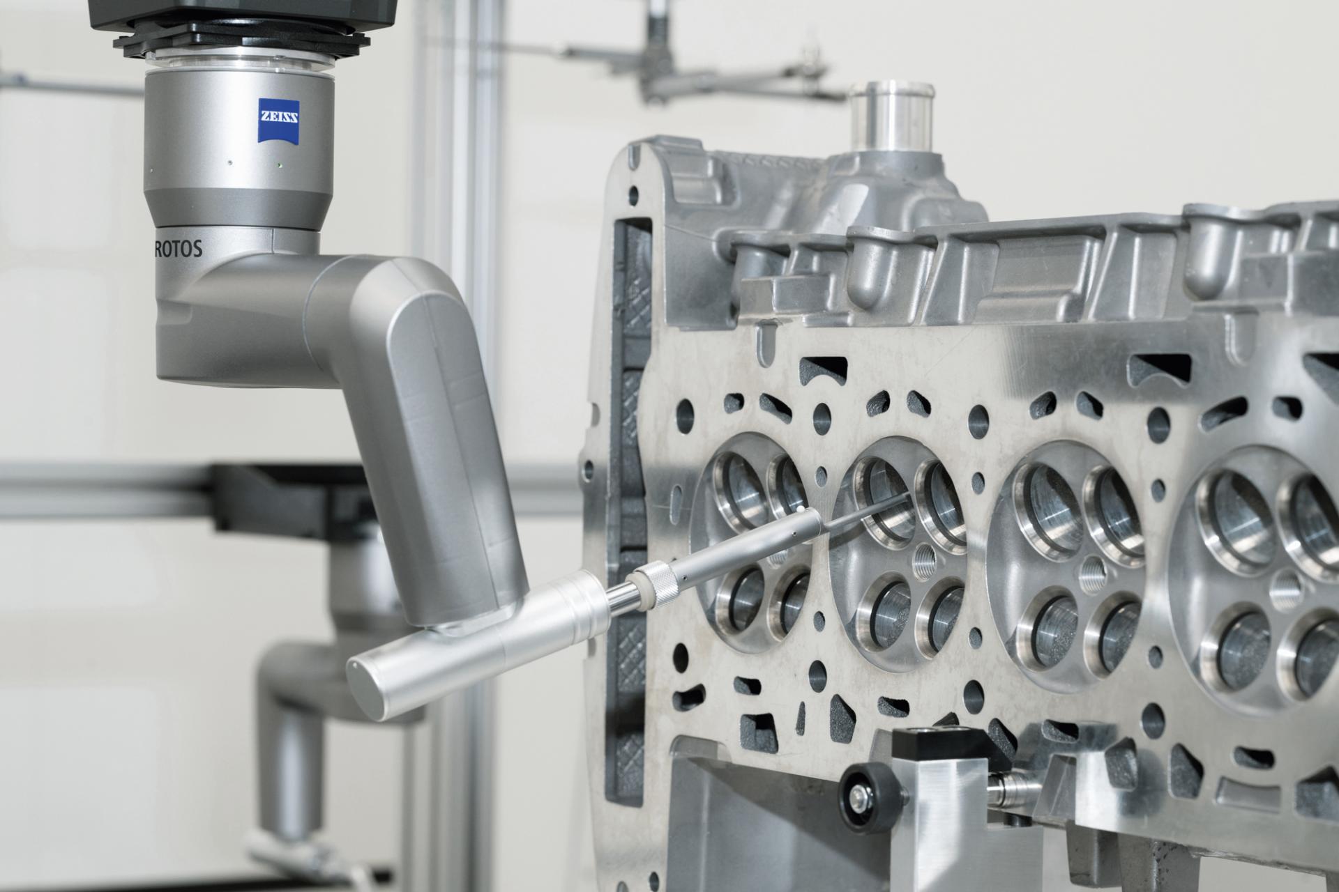 Todas as características em um único procedimento de medição com o ZEISS ROTOS