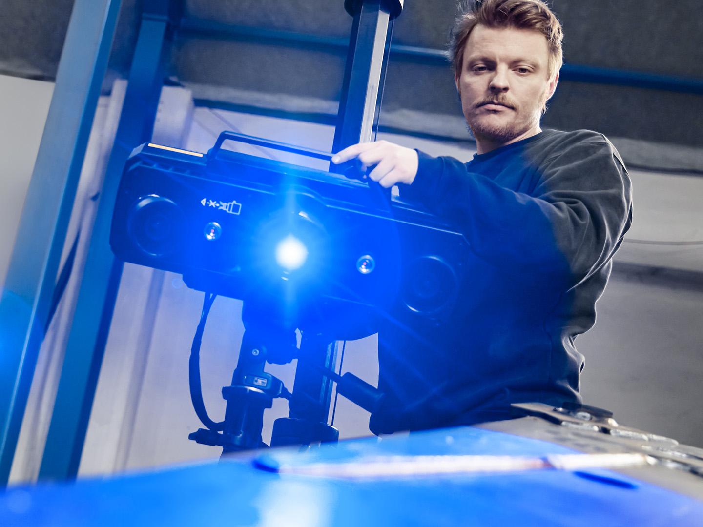 Tecnologia de escaneamento 3D industrial