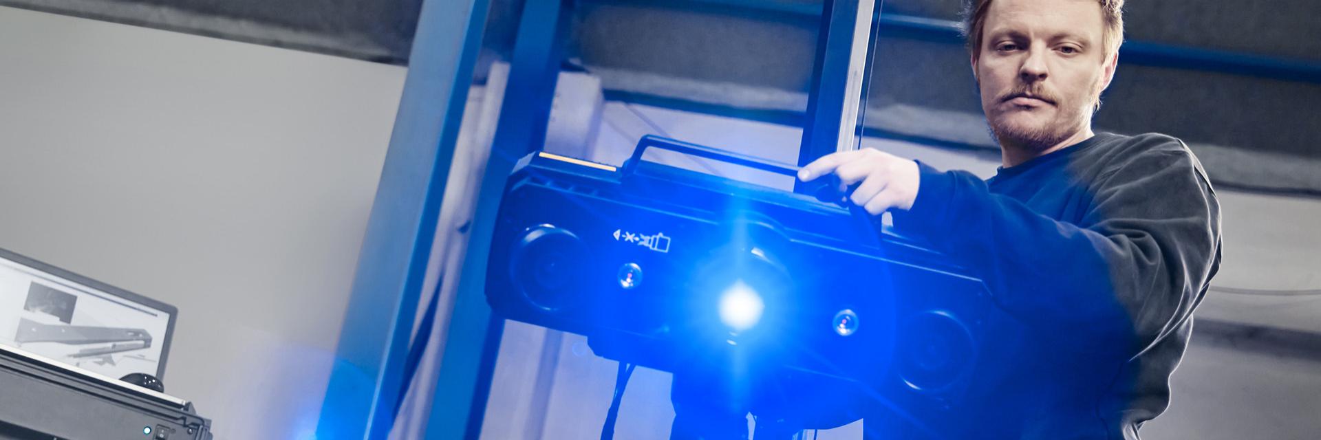 Tecnologia de escaneamento 3D industrial