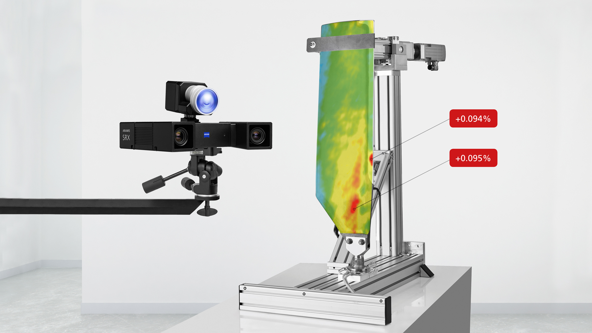 Ideal para desenvolvimento de produtos, pesquisa de materiais e testes de componentes