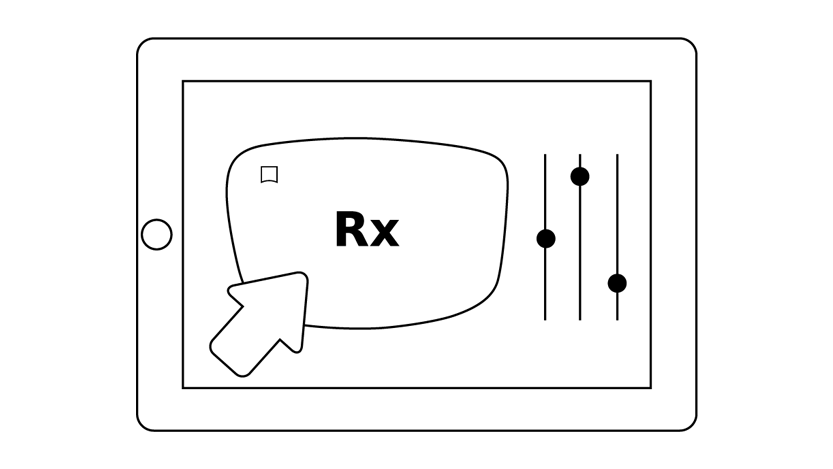 Lentes de visão simples com grau