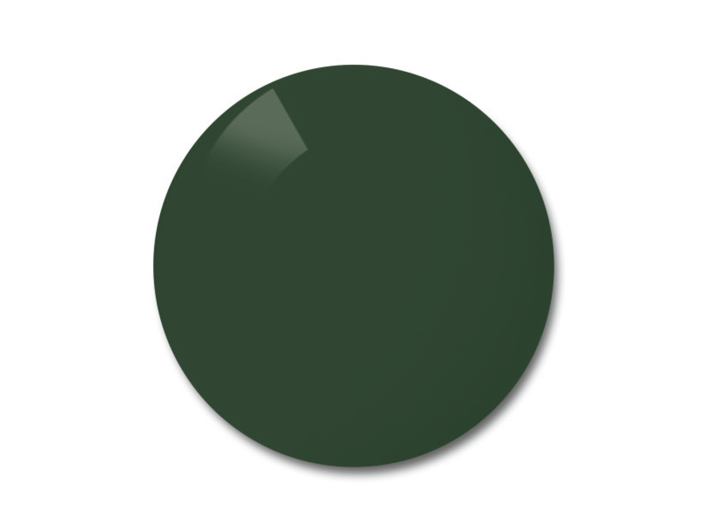 Exemplo de cor para as lentes polarizadas Pioneer (cinza-esverdeada).