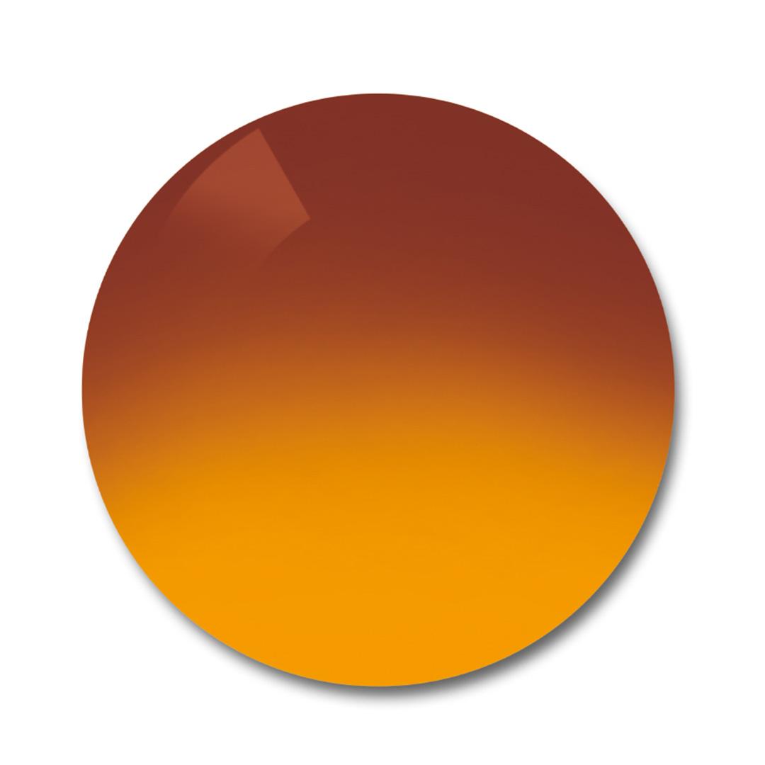 ZEISS ProGolf, uma tonalidade degradê laranja amarronzada.