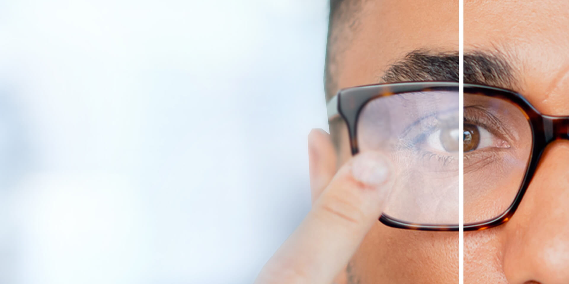 Mantenha as lentes dos seus clientes limpas e desembaçadas.