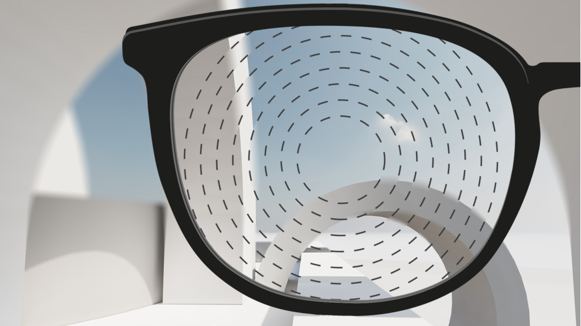 Imagem de ponto de vista com lentes para gerenciamento da miopia da ZEISS.