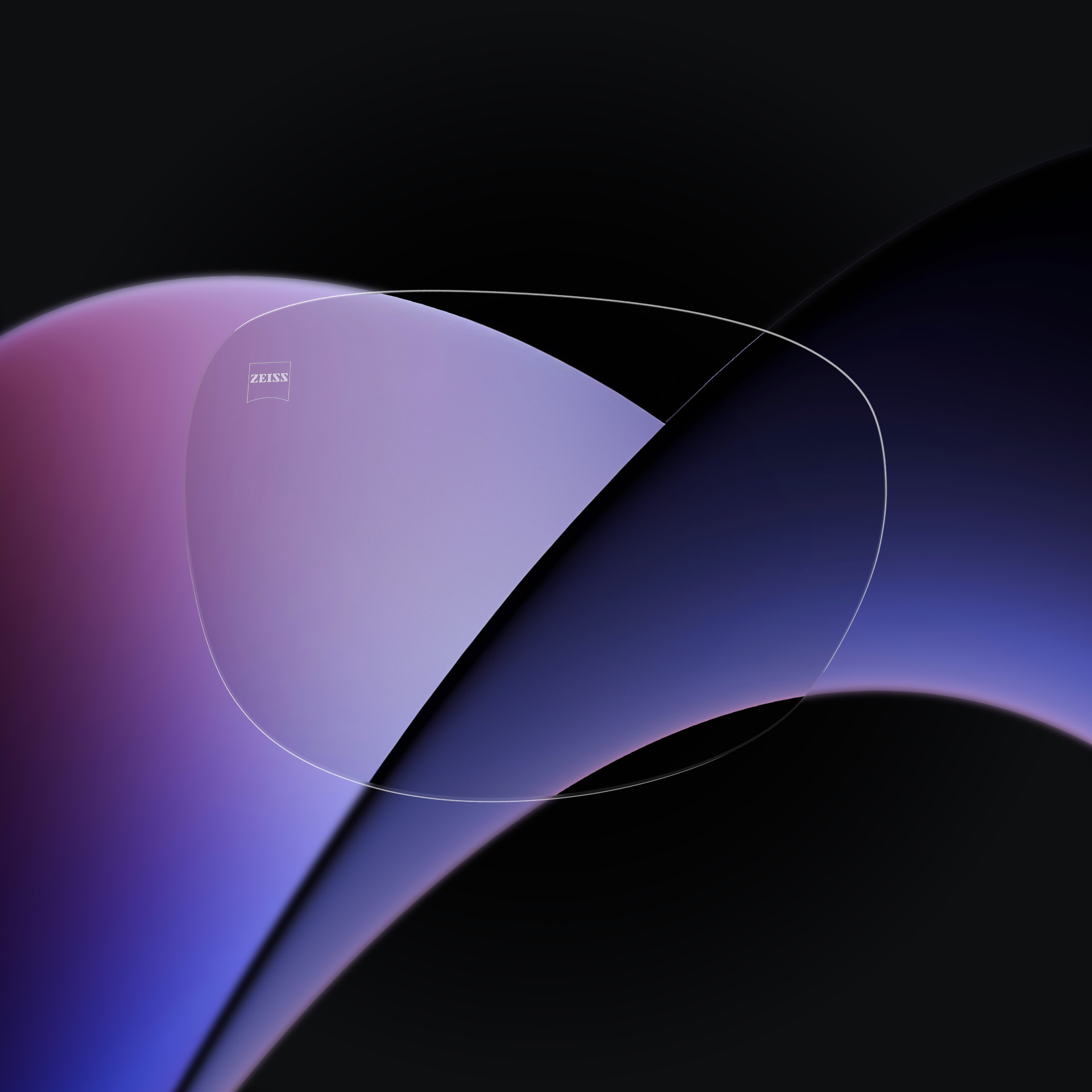 Uma ZEISS ClearMind sobre um fundo preto.