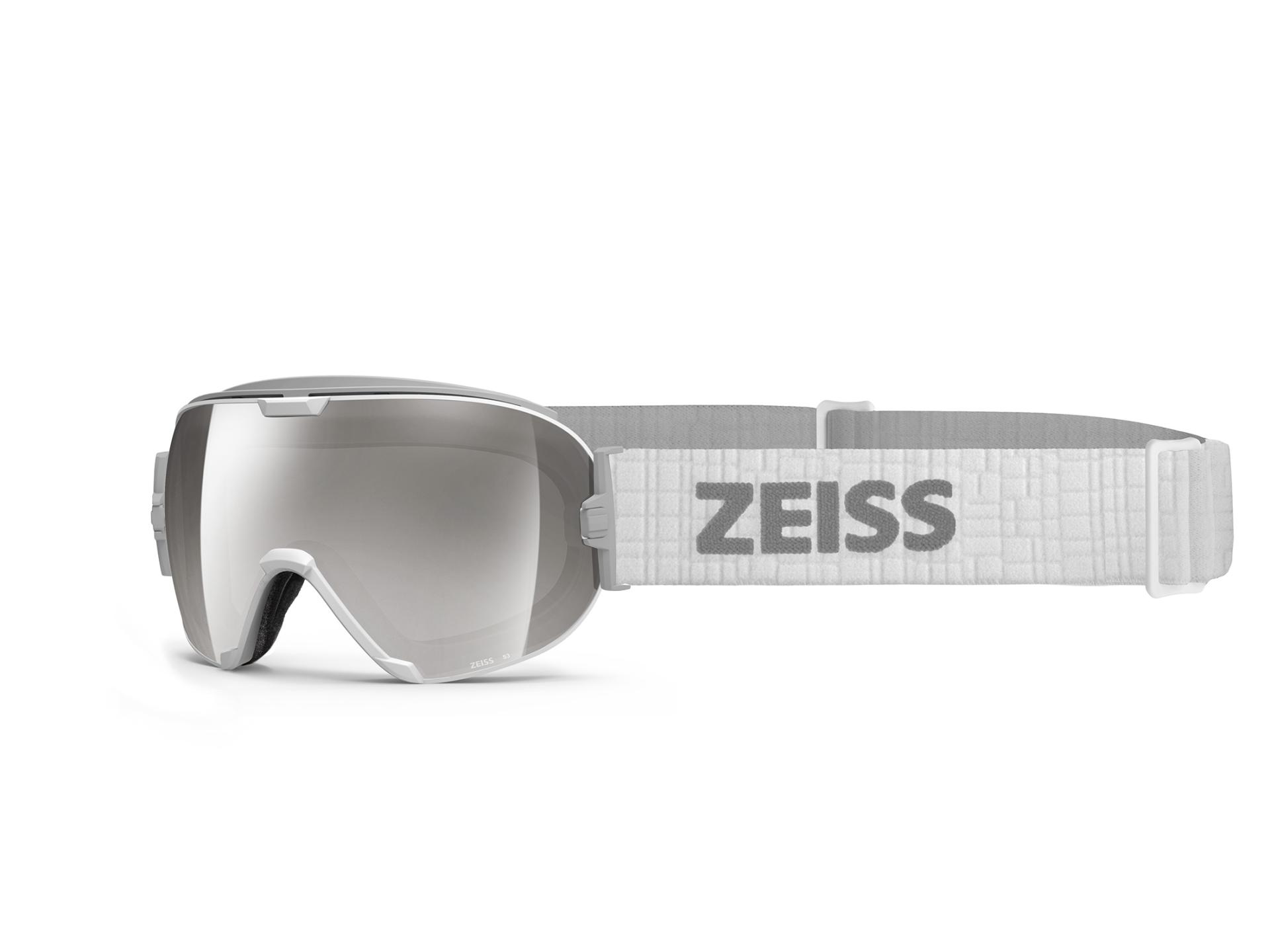 ZEISS snow goggle: Interchangeable Total White Super Silver